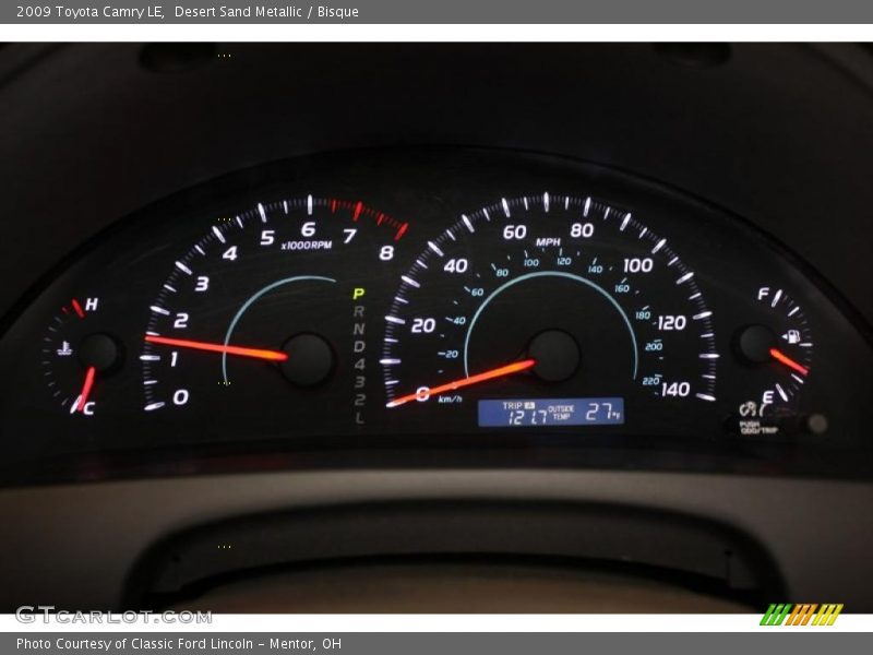 Desert Sand Metallic / Bisque 2009 Toyota Camry LE