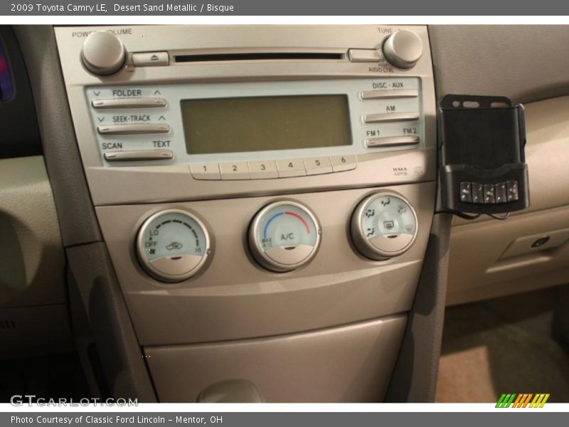 Desert Sand Metallic / Bisque 2009 Toyota Camry LE
