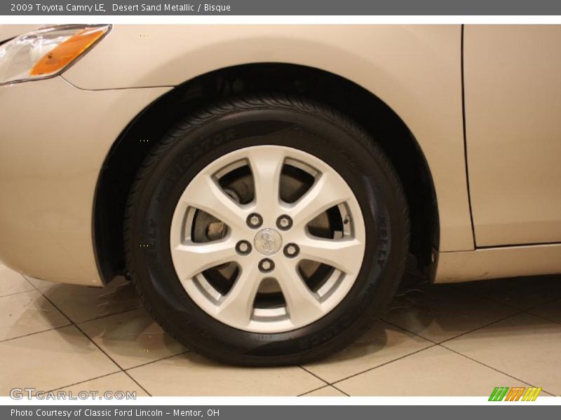 Desert Sand Metallic / Bisque 2009 Toyota Camry LE