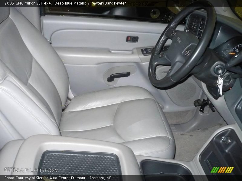 Deep Blue Metallic / Pewter/Dark Pewter 2005 GMC Yukon SLT 4x4