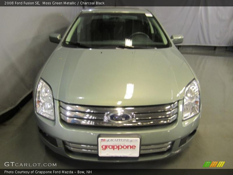 Moss Green Metallic / Charcoal Black 2008 Ford Fusion SE