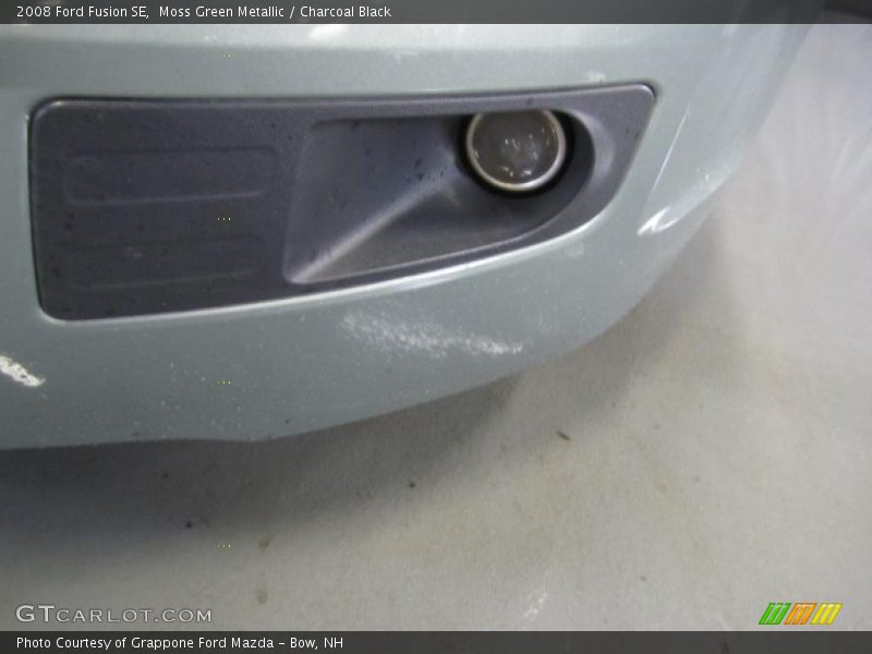 Moss Green Metallic / Charcoal Black 2008 Ford Fusion SE