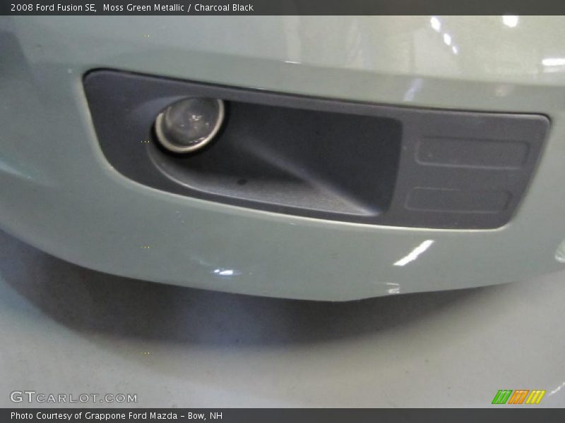 Moss Green Metallic / Charcoal Black 2008 Ford Fusion SE