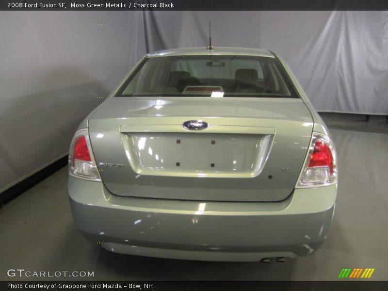 Moss Green Metallic / Charcoal Black 2008 Ford Fusion SE