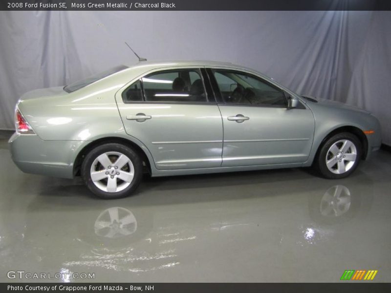 Moss Green Metallic / Charcoal Black 2008 Ford Fusion SE
