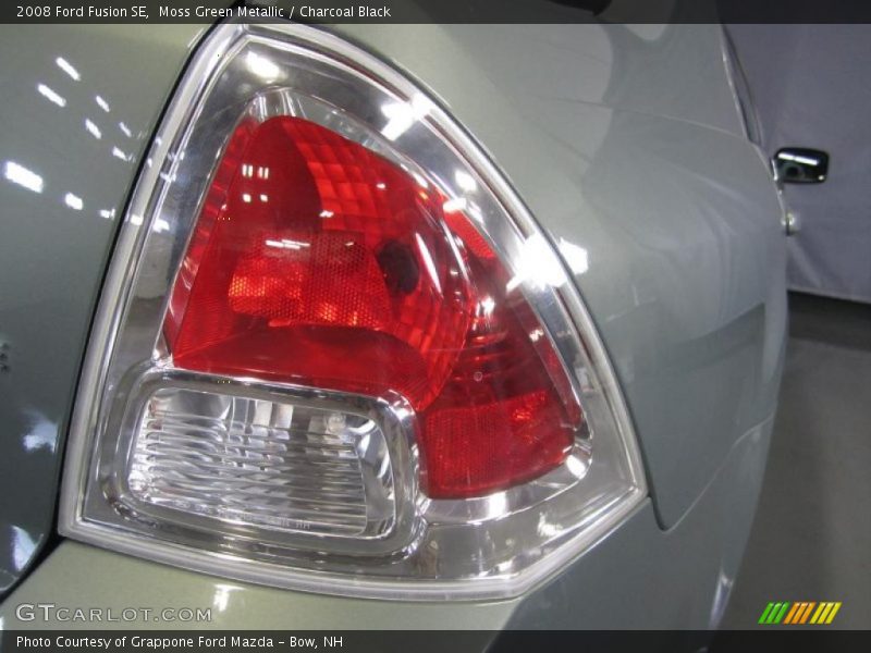 Moss Green Metallic / Charcoal Black 2008 Ford Fusion SE