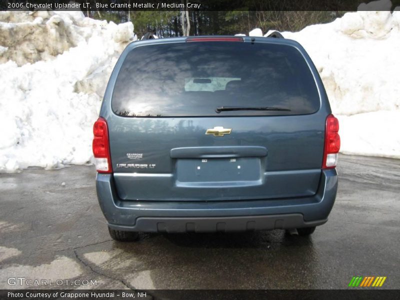 Blue Granite Metallic / Medium Gray 2006 Chevrolet Uplander LT