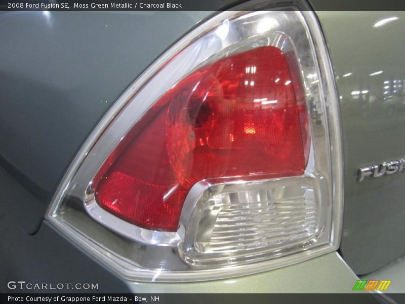 Moss Green Metallic / Charcoal Black 2008 Ford Fusion SE