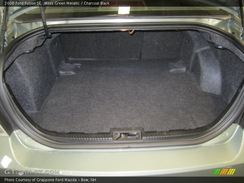 Moss Green Metallic / Charcoal Black 2008 Ford Fusion SE
