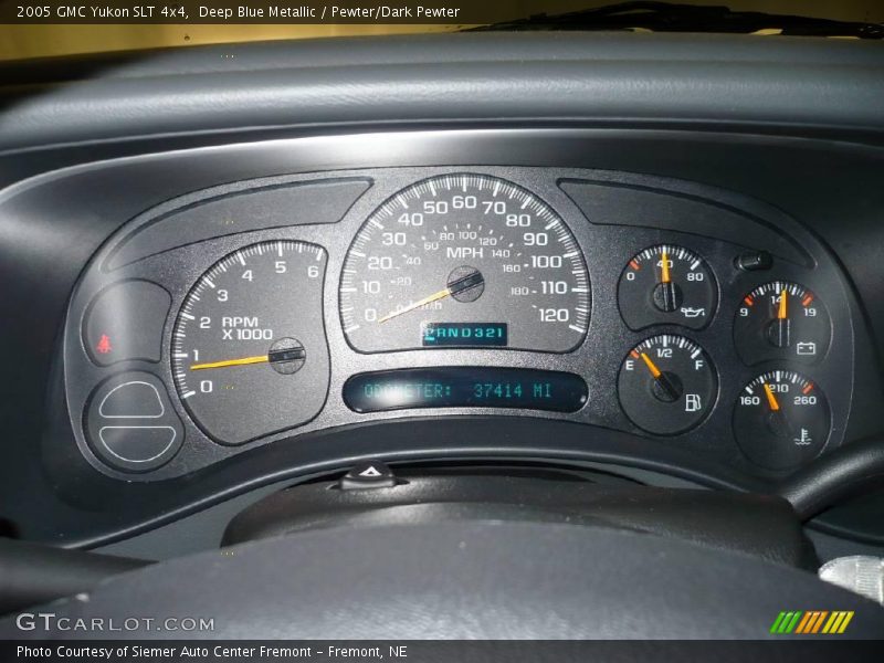 Deep Blue Metallic / Pewter/Dark Pewter 2005 GMC Yukon SLT 4x4