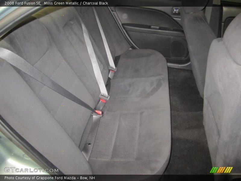 Moss Green Metallic / Charcoal Black 2008 Ford Fusion SE