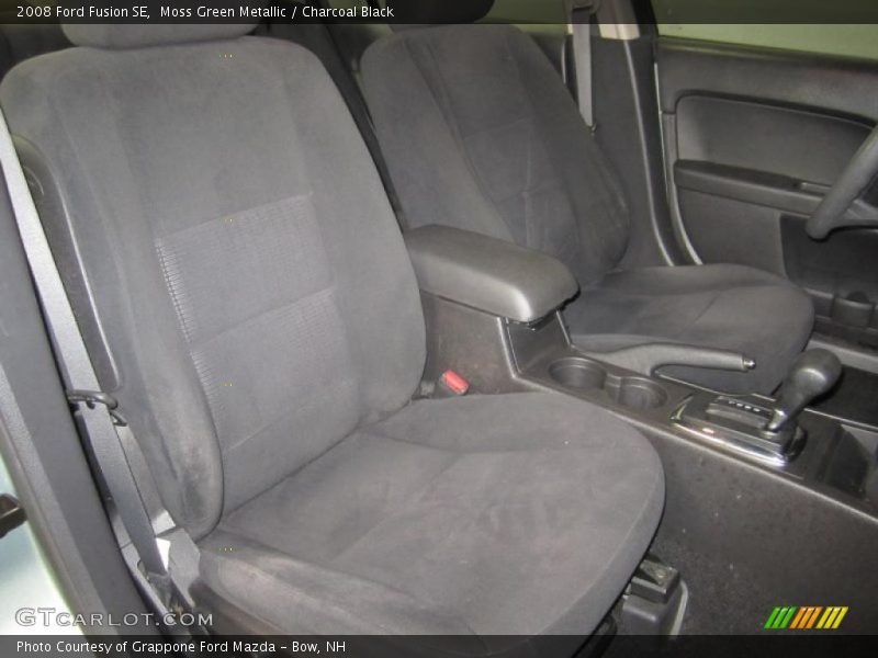 Moss Green Metallic / Charcoal Black 2008 Ford Fusion SE