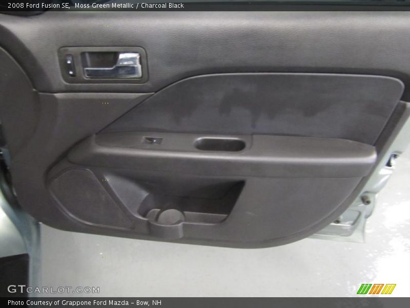 Moss Green Metallic / Charcoal Black 2008 Ford Fusion SE