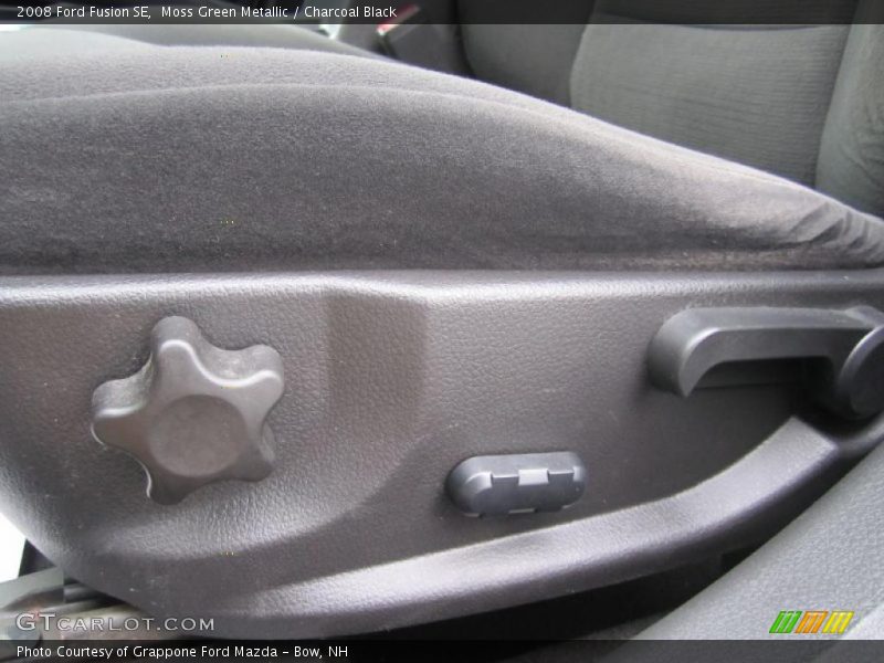 Moss Green Metallic / Charcoal Black 2008 Ford Fusion SE