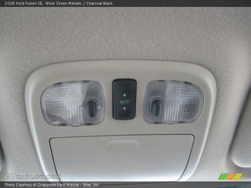 Moss Green Metallic / Charcoal Black 2008 Ford Fusion SE