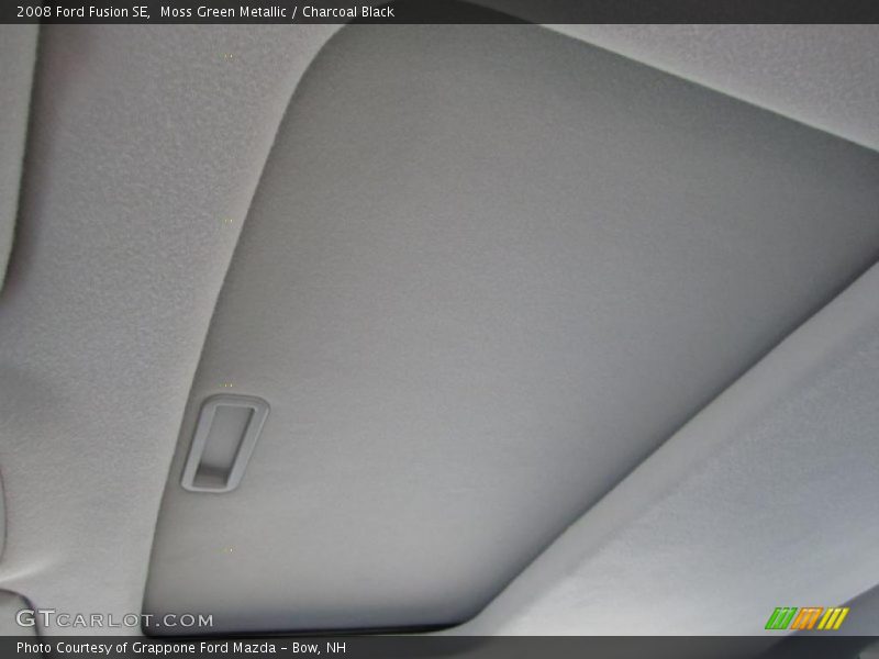 Moss Green Metallic / Charcoal Black 2008 Ford Fusion SE