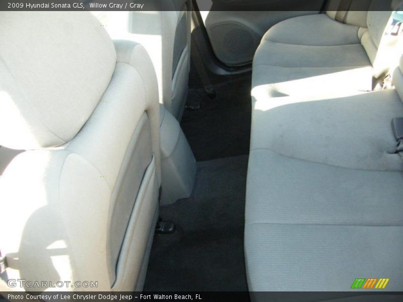 Willow Gray / Gray 2009 Hyundai Sonata GLS