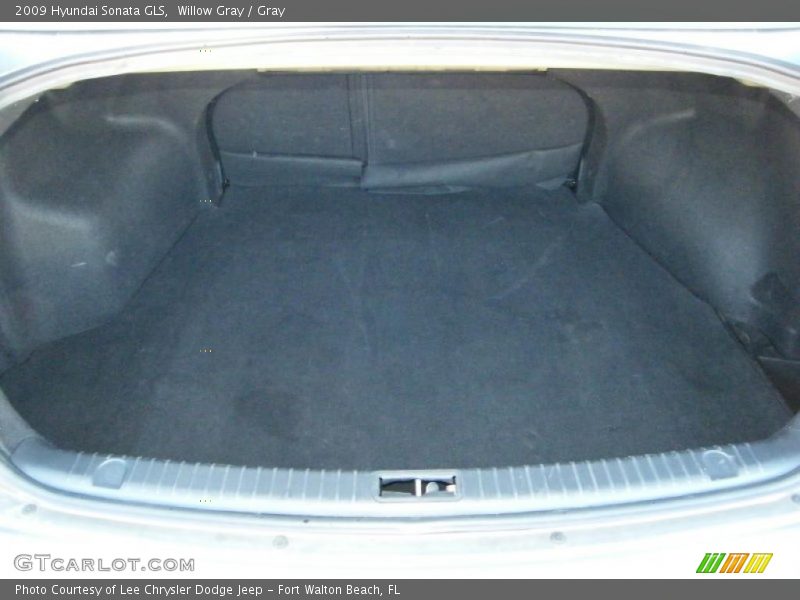 Willow Gray / Gray 2009 Hyundai Sonata GLS