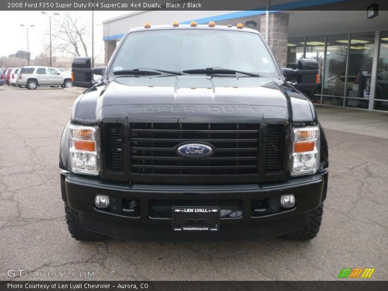 Black / Black 2008 Ford F350 Super Duty FX4 SuperCab 4x4 Dually