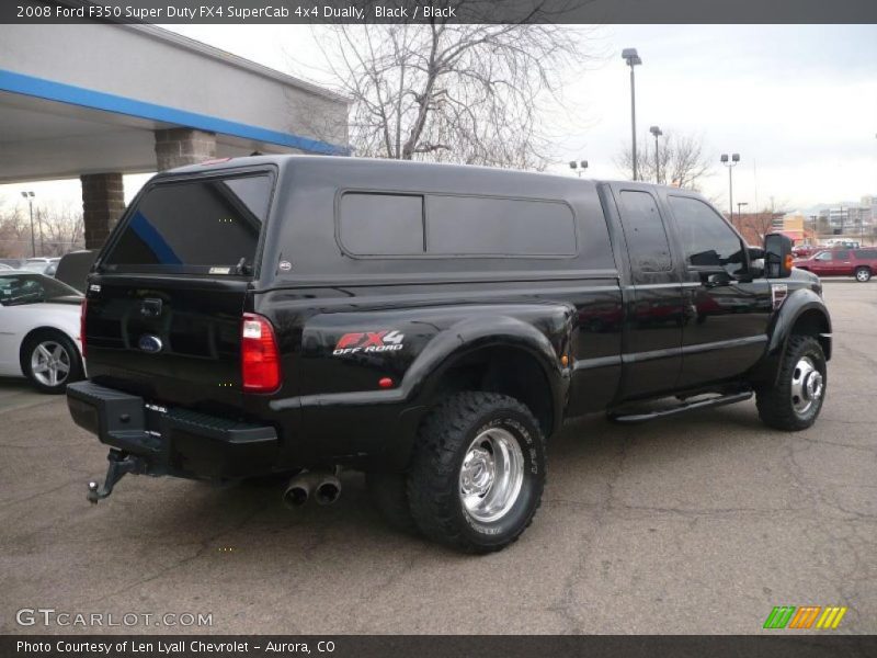  2008 F350 Super Duty FX4 SuperCab 4x4 Dually Black