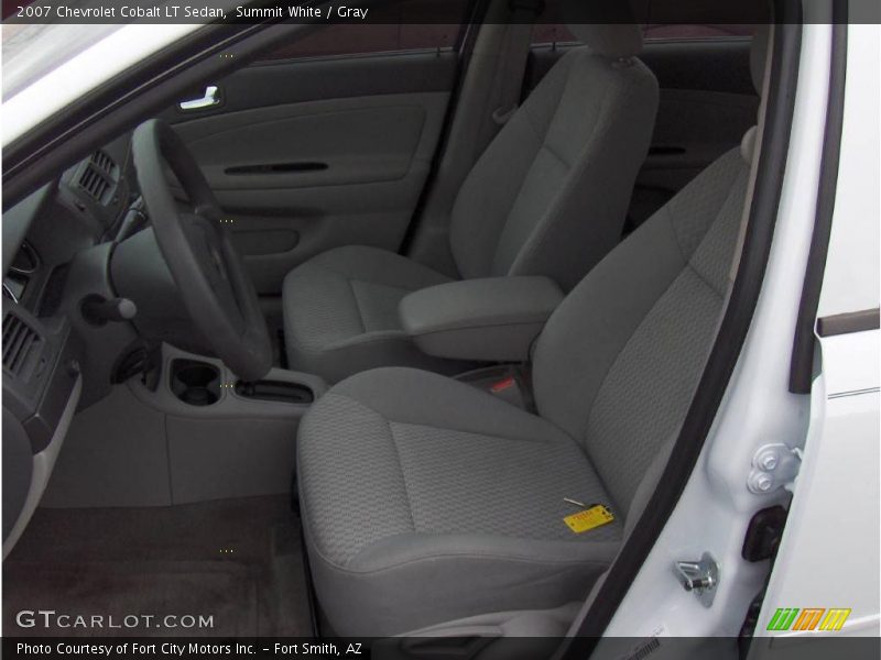 Summit White / Gray 2007 Chevrolet Cobalt LT Sedan