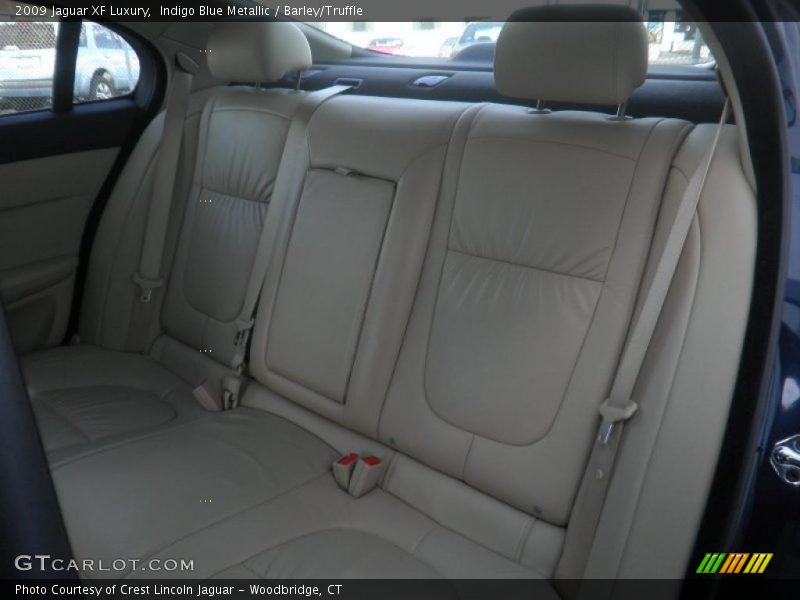 Indigo Blue Metallic / Barley/Truffle 2009 Jaguar XF Luxury