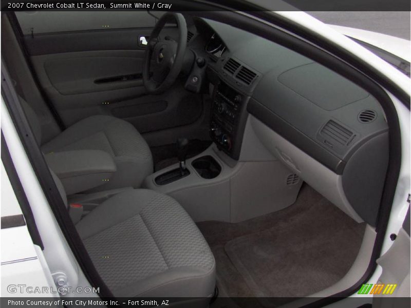 Summit White / Gray 2007 Chevrolet Cobalt LT Sedan