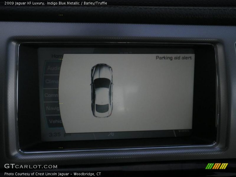 Indigo Blue Metallic / Barley/Truffle 2009 Jaguar XF Luxury