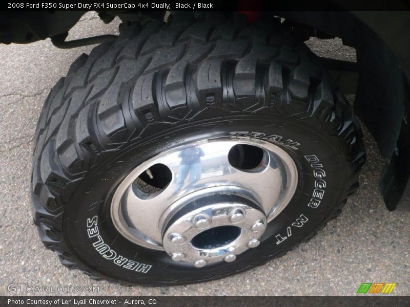  2008 F350 Super Duty FX4 SuperCab 4x4 Dually Wheel