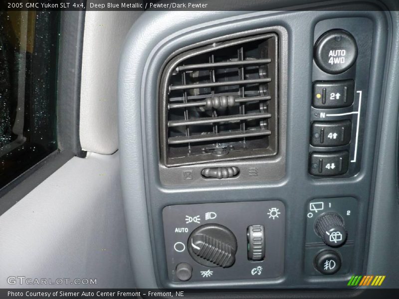 Deep Blue Metallic / Pewter/Dark Pewter 2005 GMC Yukon SLT 4x4