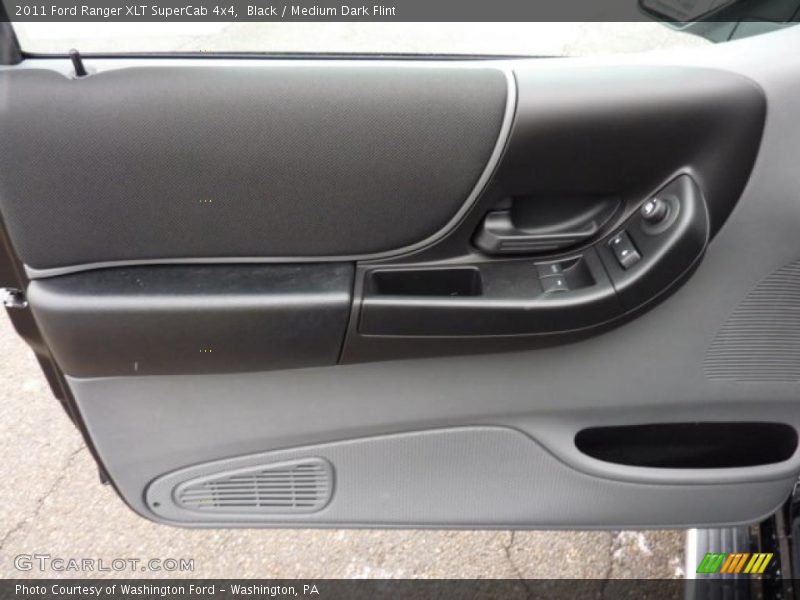 Black / Medium Dark Flint 2011 Ford Ranger XLT SuperCab 4x4