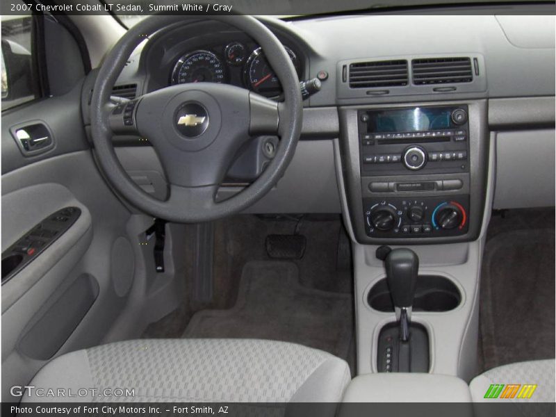 Summit White / Gray 2007 Chevrolet Cobalt LT Sedan