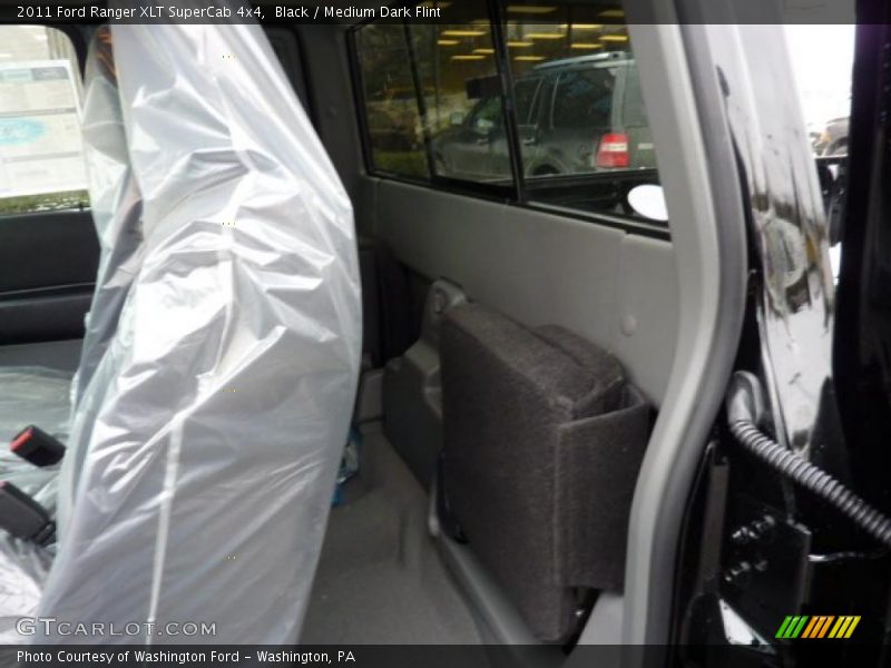 Black / Medium Dark Flint 2011 Ford Ranger XLT SuperCab 4x4