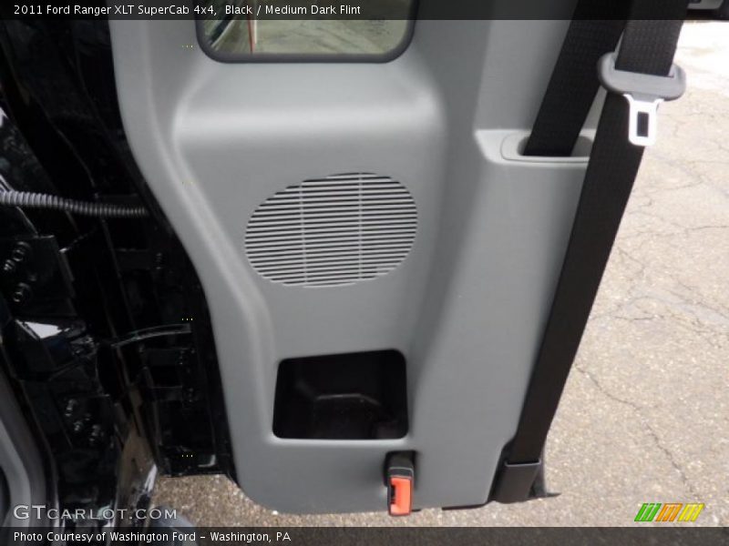Black / Medium Dark Flint 2011 Ford Ranger XLT SuperCab 4x4