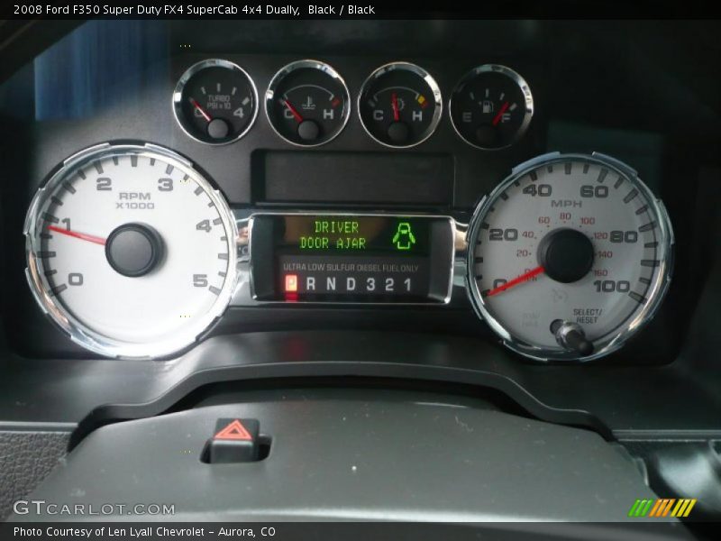  2008 F350 Super Duty FX4 SuperCab 4x4 Dually FX4 SuperCab 4x4 Dually Gauges