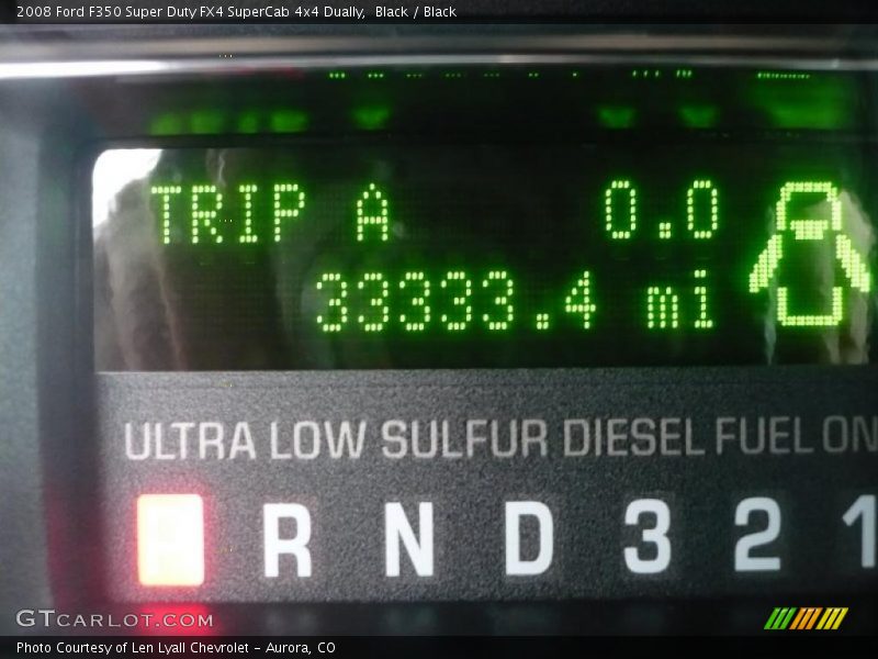 Black / Black 2008 Ford F350 Super Duty FX4 SuperCab 4x4 Dually