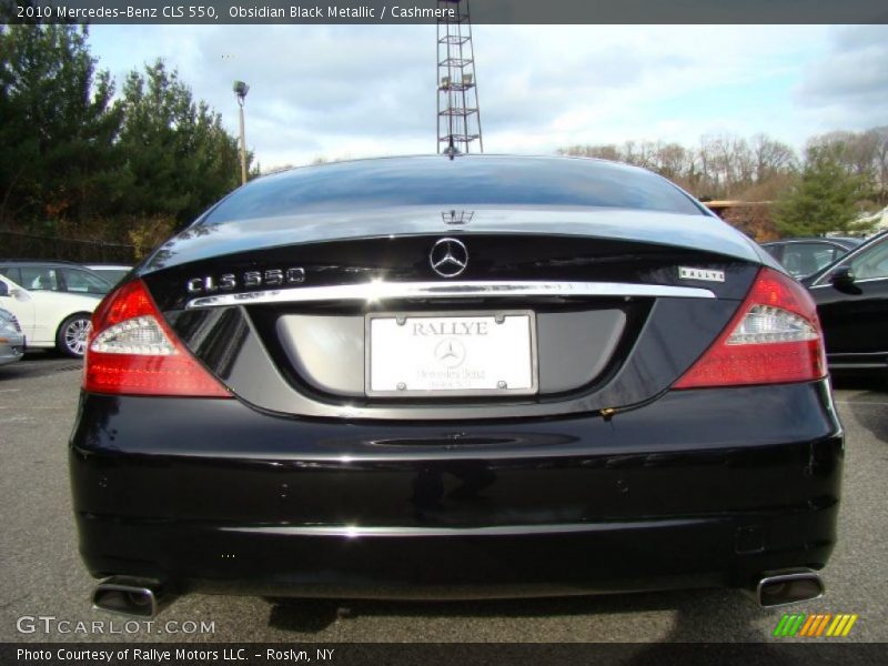 Obsidian Black Metallic / Cashmere 2010 Mercedes-Benz CLS 550