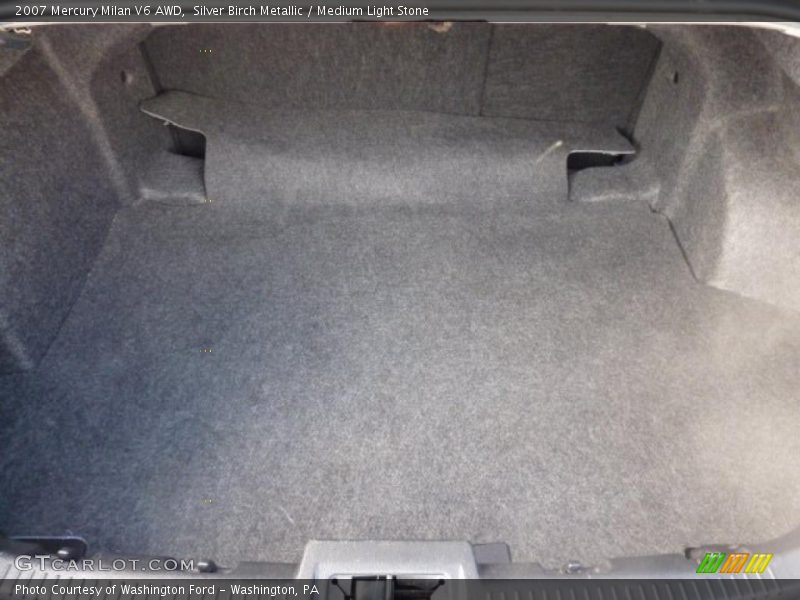 Silver Birch Metallic / Medium Light Stone 2007 Mercury Milan V6 AWD