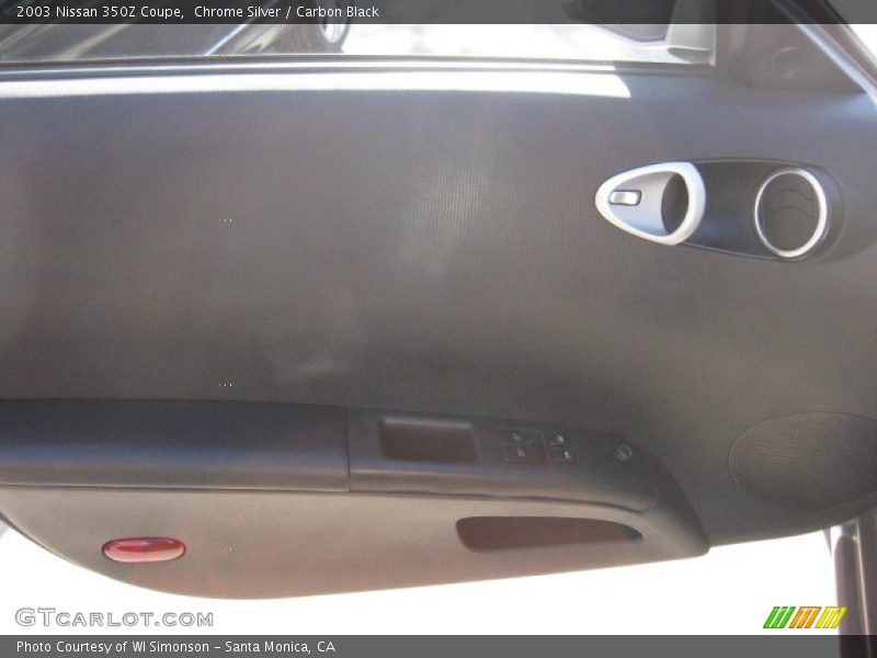 Chrome Silver / Carbon Black 2003 Nissan 350Z Coupe