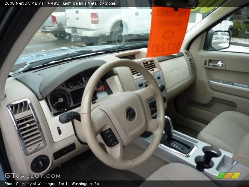 Stone Interior - 2008 Mariner I4 4WD 