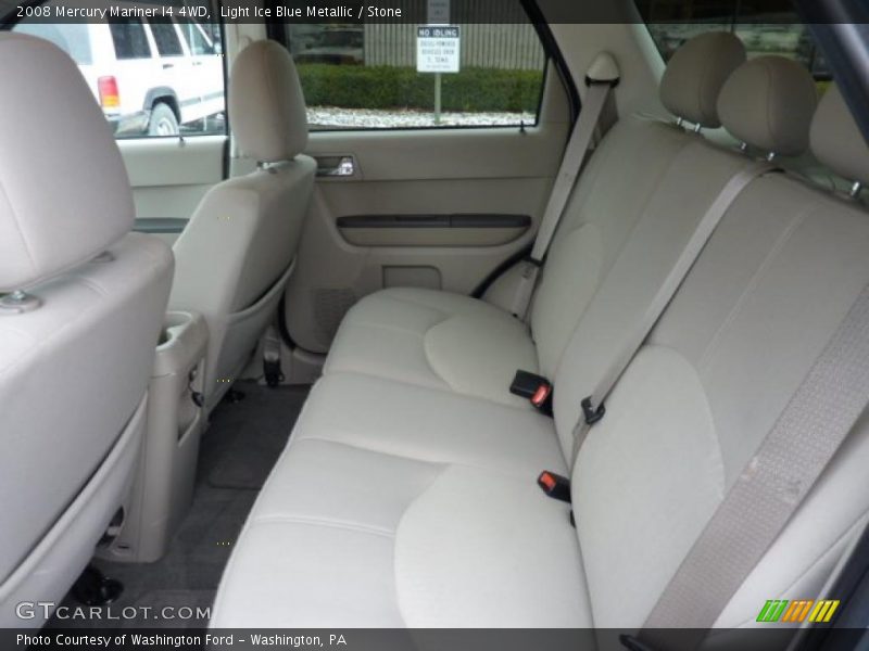 Light Ice Blue Metallic / Stone 2008 Mercury Mariner I4 4WD