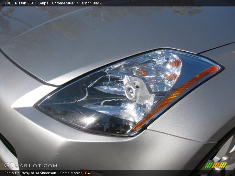 Chrome Silver / Carbon Black 2003 Nissan 350Z Coupe