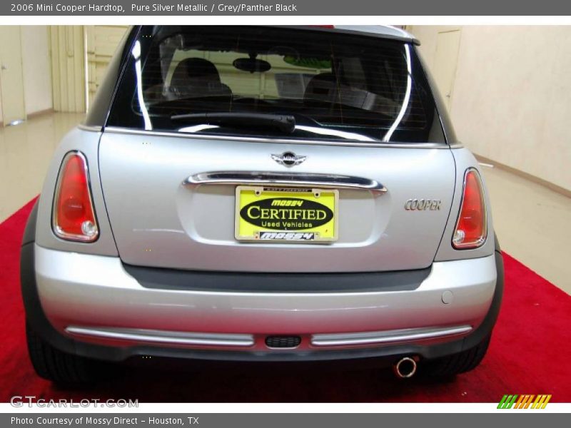 Pure Silver Metallic / Grey/Panther Black 2006 Mini Cooper Hardtop