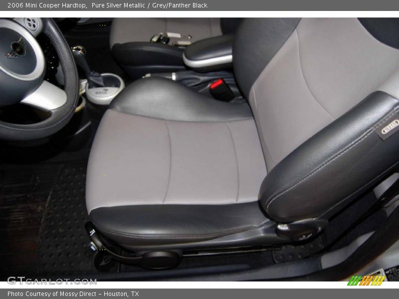Pure Silver Metallic / Grey/Panther Black 2006 Mini Cooper Hardtop
