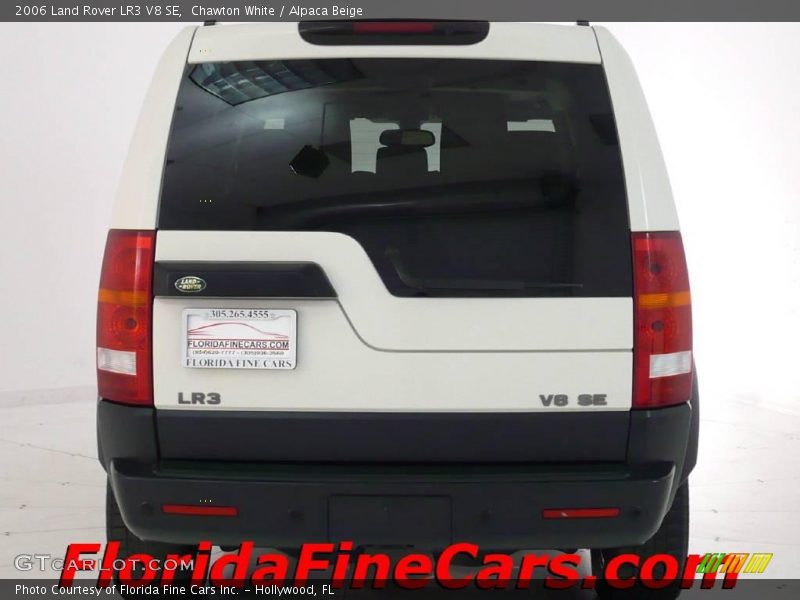 Chawton White / Alpaca Beige 2006 Land Rover LR3 V8 SE