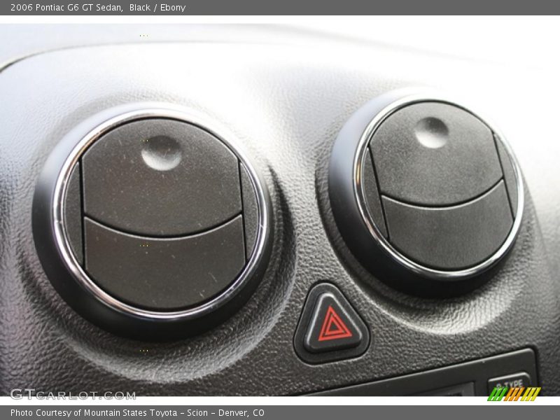 Black / Ebony 2006 Pontiac G6 GT Sedan