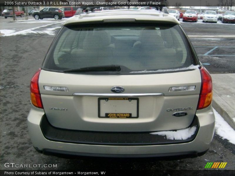 Champagne Gold Opalescent / Taupe 2006 Subaru Outback 3.0 R L.L.Bean Edition Wagon