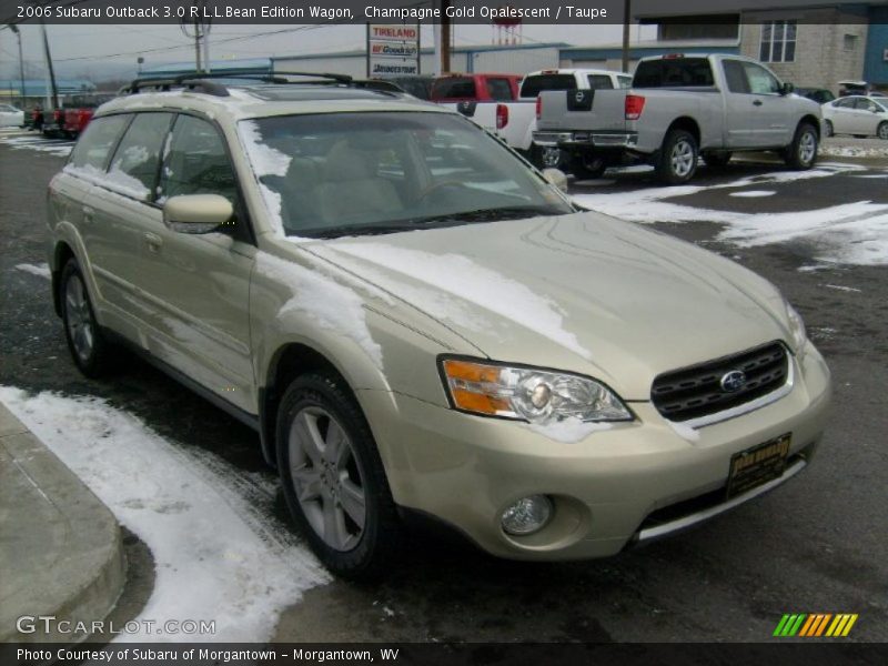 Champagne Gold Opalescent / Taupe 2006 Subaru Outback 3.0 R L.L.Bean Edition Wagon