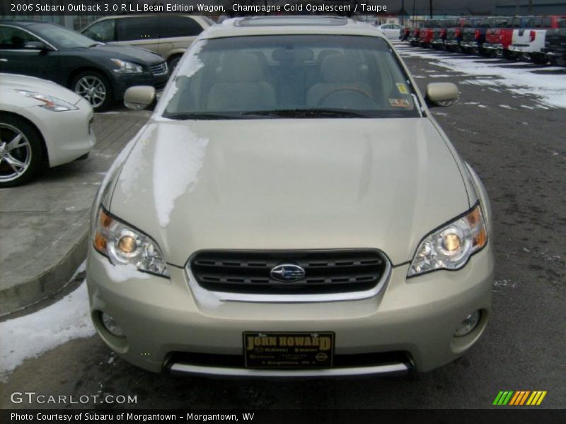 Champagne Gold Opalescent / Taupe 2006 Subaru Outback 3.0 R L.L.Bean Edition Wagon