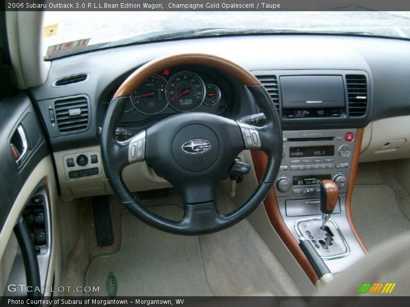  2006 Outback 3.0 R L.L.Bean Edition Wagon Taupe Interior
